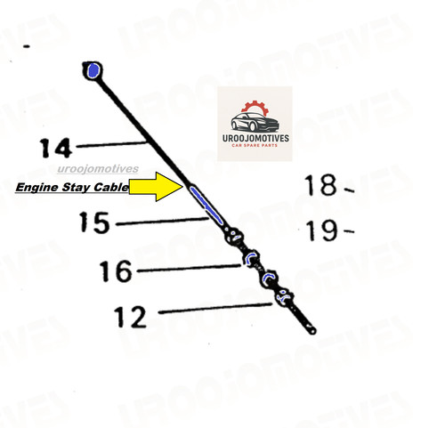 Cavo supporto motore - , adatto