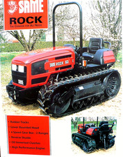 Brochure trattore cingolato