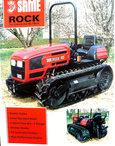 Brochure trattore cingolato