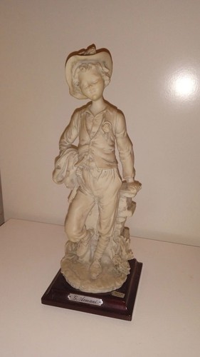 Statua ragazzo abiti - statua, in
