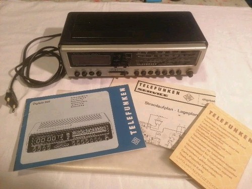 Radio sveglia vintage anni - radio, 60