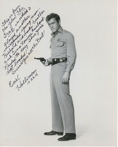 Foto firmata earl holliman - firmata,