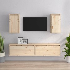 Mobili Porta TV 4 pz in Legno