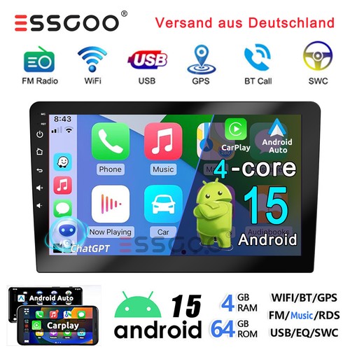 Autoradio din 64g chatgpt - 4+64g,