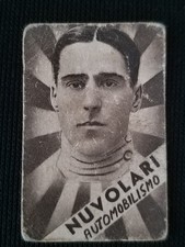 *** RARA FIGURINA  ANTEGUERRA *** NUVOLARI (AUTOMOBILISMO) ANNI 30 !!!