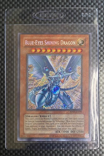 Yugioh drago lucente - occhi, blu