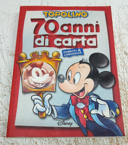 Topolino anni carta - topolino, 70