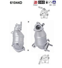 81 KW 110 CV CATALIZZATORE PER