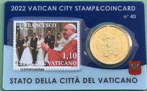Vaticano moneta centesimi - 50,