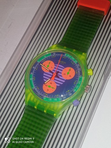 Swatch chrono 1990 neo - swatch,