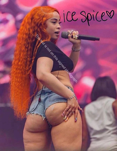 Ice spice autografo - ice,