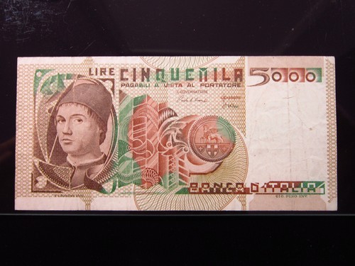 Italia 5000 lire - italia, 1982