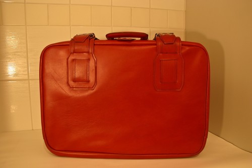 Valigia vintage pelle - in,