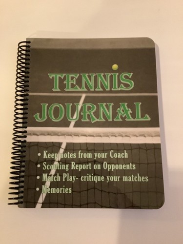 Tennis journal notes - journal,