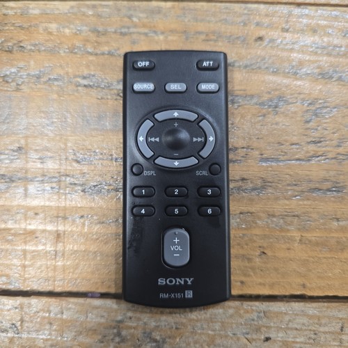Sony x151 autoradio - rm-x151,