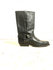 STIVALI DI PELLE CAMPEROS BIKER CHARRO PUNTA SQUADRATA