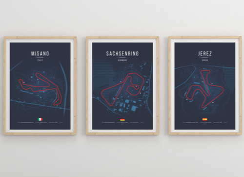 Poster pista motogp - poster,