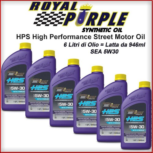 Olio motore 5w30 - 6, royal