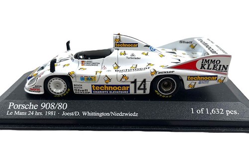 Porsche 908 mans 1981 - 908/80, le