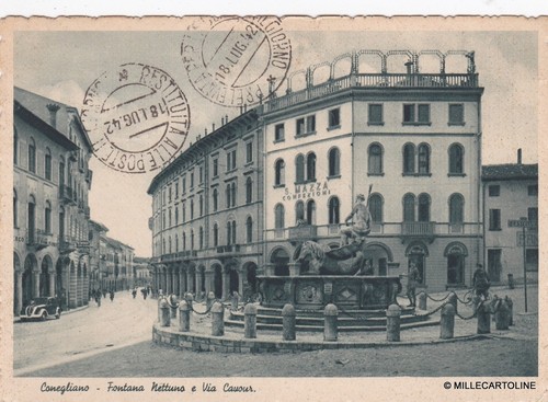 Conegliano fontana nettuno - #,