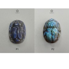 Scarabei intagliati a mano