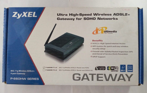 Zyxel gateway 660hw - zyxel, v3