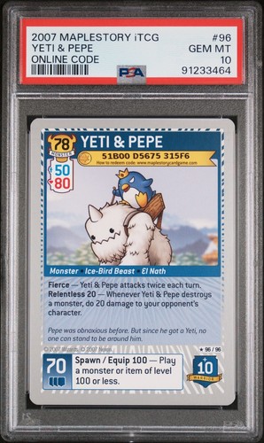 2007 maplestory yeti pepe - 2007,
