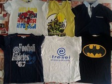 lotto 605 stock abbigliamento magliette bimbo bambino 5/6 anni