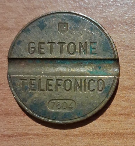 Gettone telefonico 7604 - telefonico,