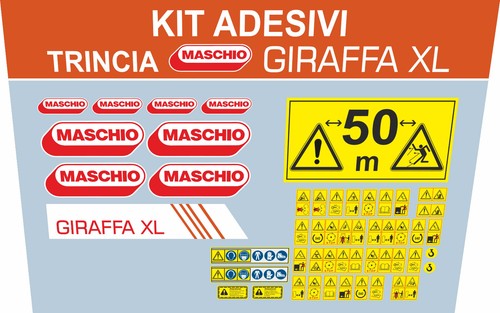 Kit adesivi decalcomania - adesivi,
