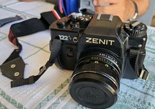Zenit 122 - Reflex vintage con Obiettivo e custodia