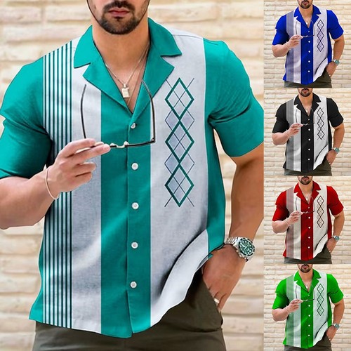 Camicia uomo retro estiva - retro,