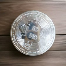 1 oz Silver Bitcoin Moneta