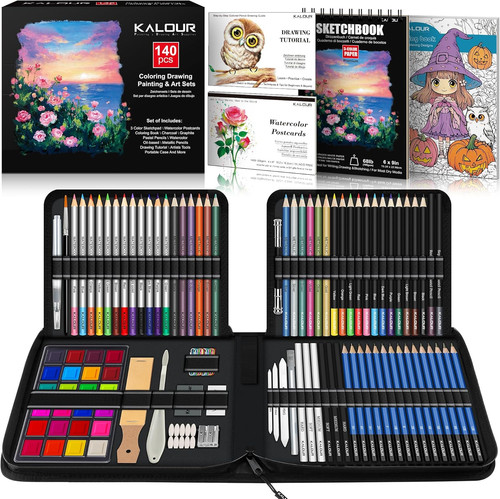 Kit disegno 140 pezzi - da,