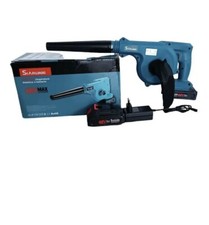 Soffiatore aspiratore per foglie da giardino prato doppia batteria con sacco 48V