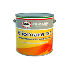 ANTIRUGGINE AL MINIO DI PIOMBO 2,5lt TIPO PROFESSIONALE  CANCELLI , FERRO, MARE