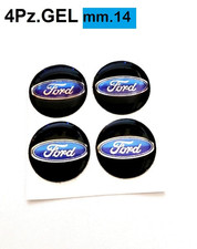 4 adesivi FORD 14. mm stemma