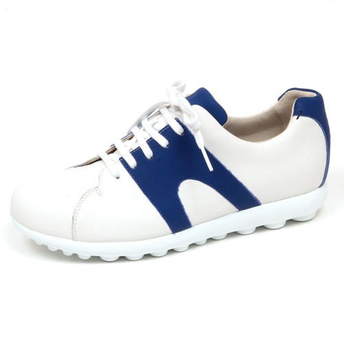 F0710 sneaker donna blu white - f0710,
