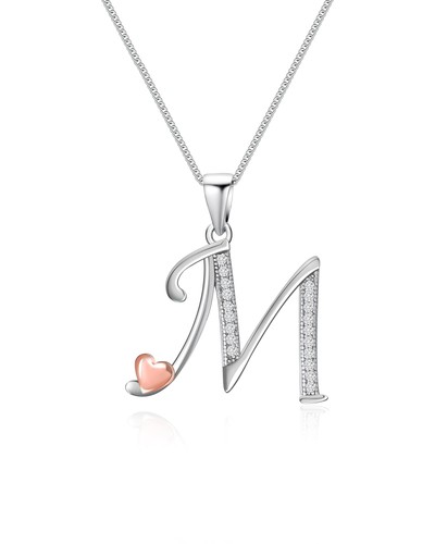 Mesovor collana con iniziale - mesovor,