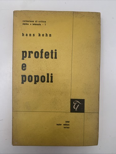 Profeti popoli studi del - :,