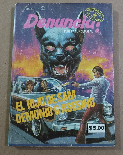 Denuncia comic son sam - denuncia, of