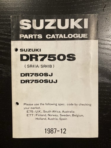 Suzuki 750 dr suj - suzuki,