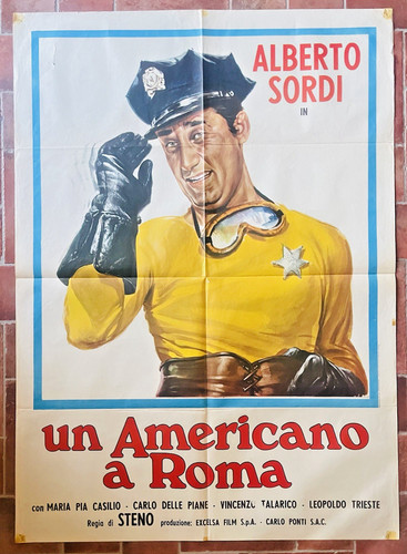 Manifesto americano roma - manifesto, a