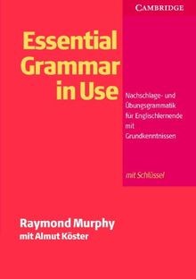 Essential grammar use - essential, in