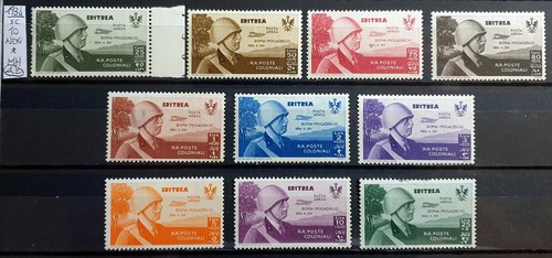 Italy regno 1934 eritrea - regno, aerea