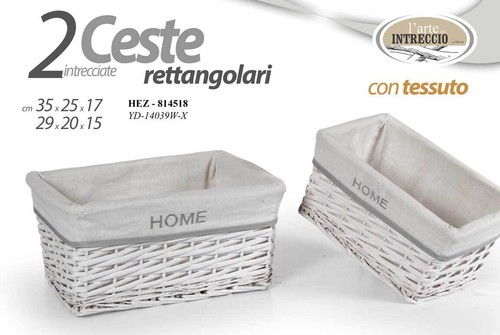Ceste vimini rettangolari - 2,
