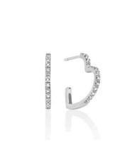 MILUNA  DIAMANTISSIMA  ORECCHINI  DONNA  ARGENTO 925 REFERENZA  ERD2644   NUOVI