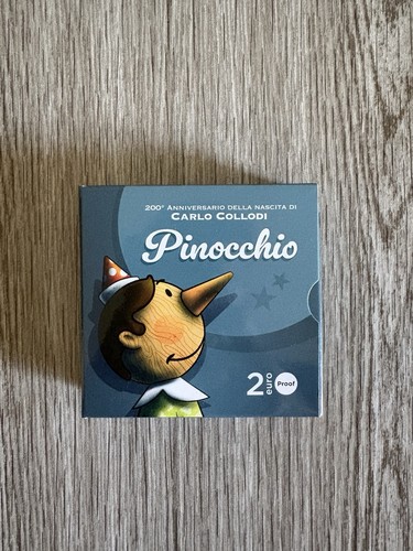 Moneta euro pinocchio - pinocchio,