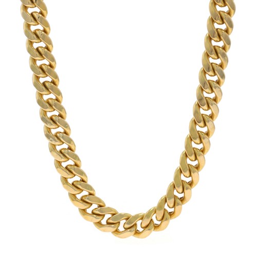 Collana uomo oro - in, giallo