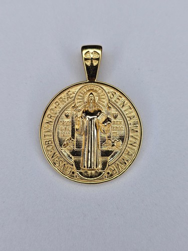 Saint benedict medal 925 - saint,